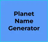 Author of Planet Name Generator
